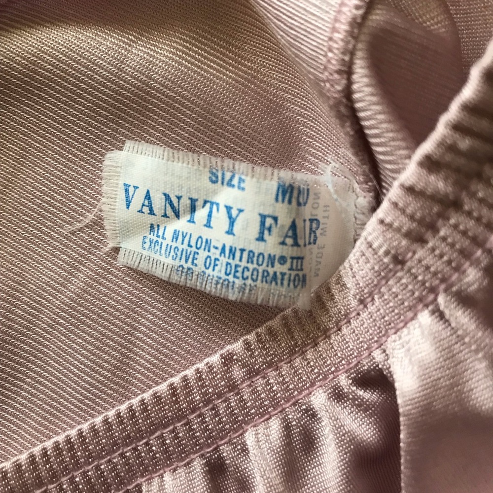 Vintage Vanity Fair Lavender Half Slip with Lace Hem - Picture 3 of 5